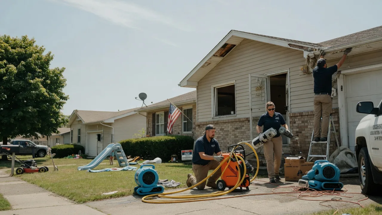 Water Damage Restoration in Greenville, IN near me